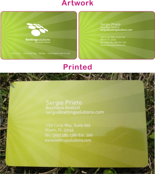 plastic card