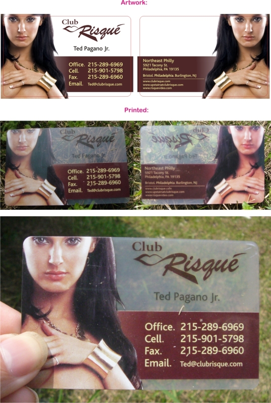 plastic card