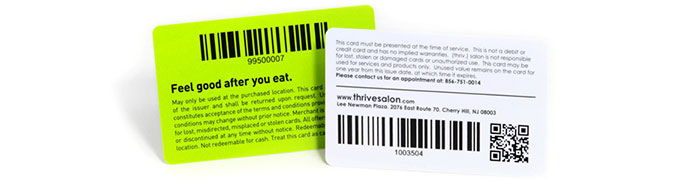 barcode card