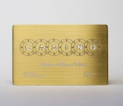 Gold metal cards