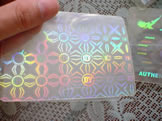 Hologram ID cards