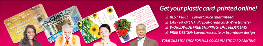 plastic cards printing online