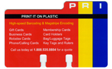 Plastic Rolodex Cards