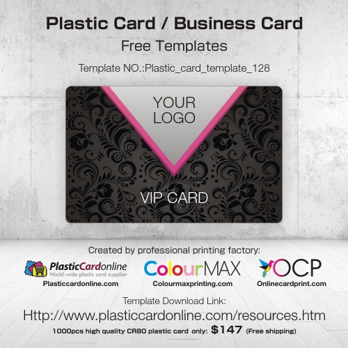 plastic card design