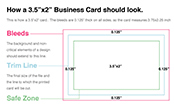 business card template