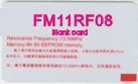 <空>blank contactless IC cards, FM11RF08(Compatible Philips Mifare 1 ) chips 