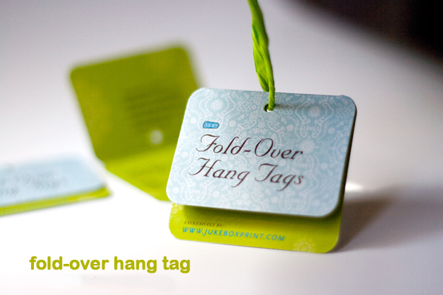 Custom hang tags