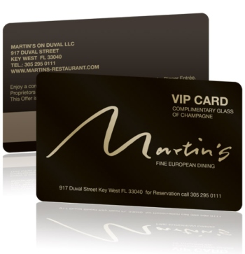 Vip card printing