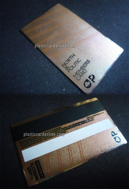 metal card